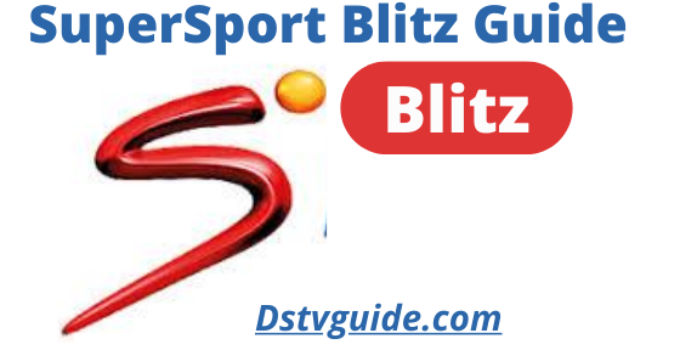 SuperSport Blitz TV schedule guide on DStv Africa