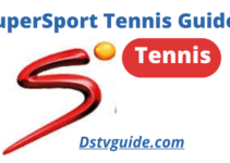 SuperSport Tennis TV schedule guide on DStv Africa
