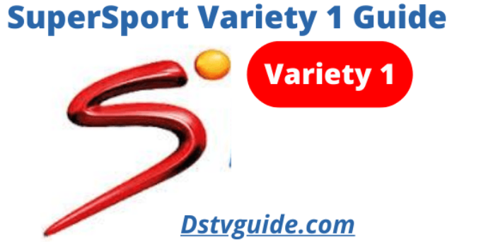 SuperSport Variety 1 Channel Schedule Guide on DStv