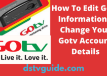 How To Edit Gotv Information